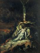 Emile Bernard, La Vierge au pied le la Croix